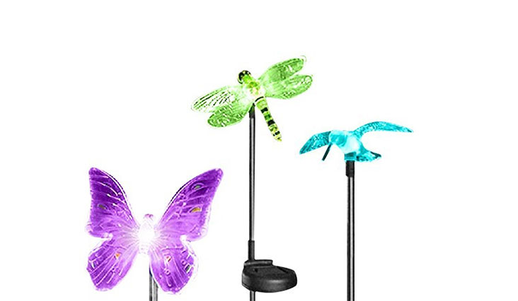 OxyLED OxyFlor GL-01 Solar Powered Outdoor Hummingbird