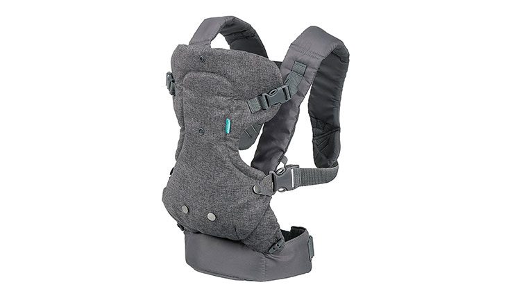 Infantino Flip Advanced 4-in-1 Convertible Carrier, Light Grey