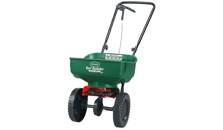 Scotts Turf Builder EdgeGuard Mini Broadcast Spreader