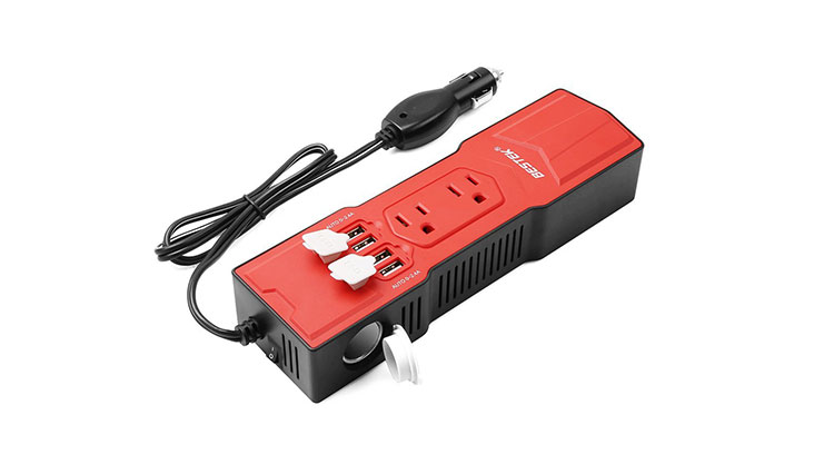 BESTEK 200W Power Inverter DC 12V to AC 110V