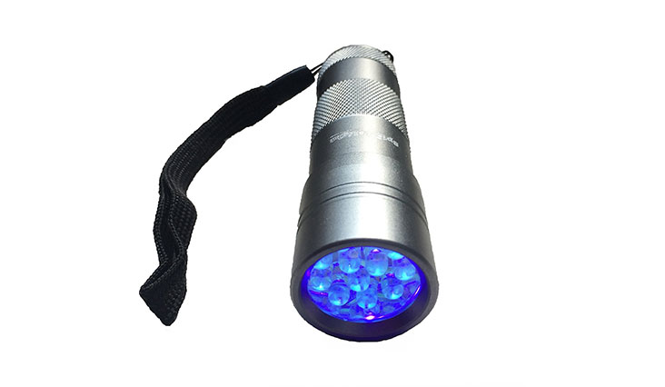 Spot's Light UV Blacklight Flashlight