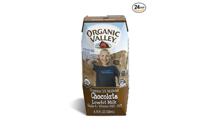 10. Organic Valley, Organic 1% Low Fat Single