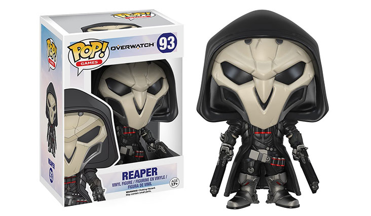 Funko Pop! Games: Overwatch Action Figure - Reaper