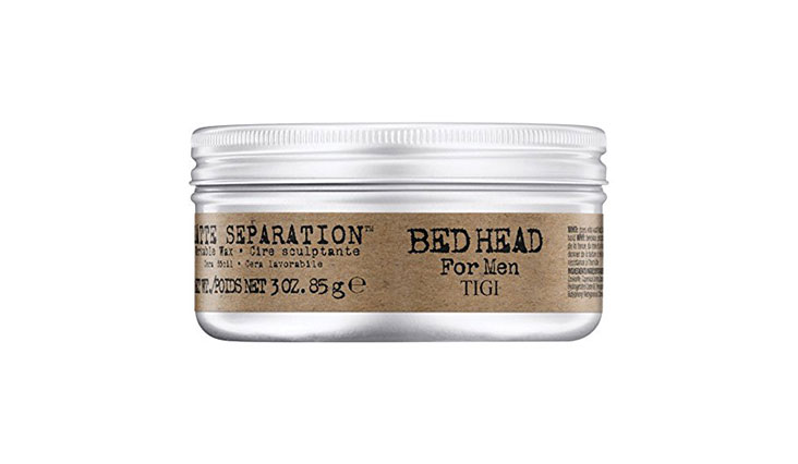 TIGI Bed Head B for Men Matte Separation Workable Wax, 3 Ounces