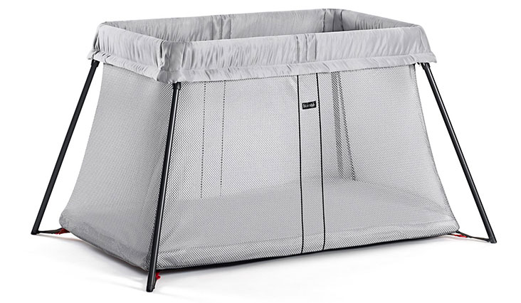 BABYBJORN Travel Crib Light, Silver