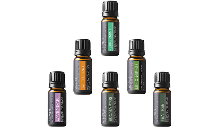 Aromatherapy Top 6 100% Pure Therapeutic Grade Basic Sampler Essential Oil