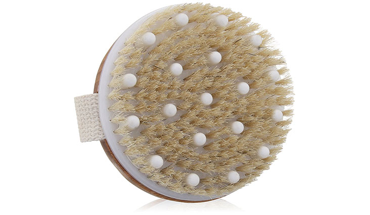 Dry / Wet Body Brush by C.S.M - Clear Dead Skin Cells While Redu
