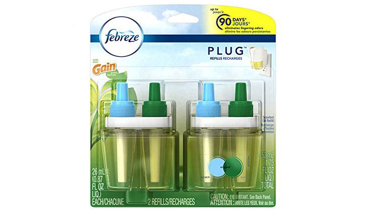 Febreze PLUG Air Freshener Refills with Gain Original (2 Count, 1.75 oz)