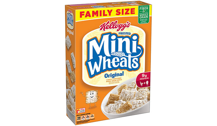 Kellogg's Frosted Mini Wheats Original, 24 Ounce Box