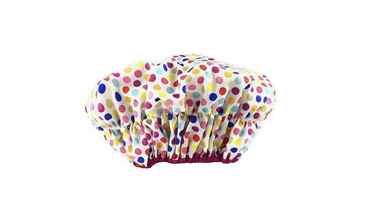 Betty Dain Fashionista Collection Mold Resistant Lined Shower Cap