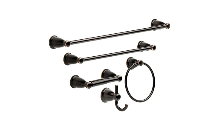 Franklin Brass Kinla 5-Piece Bath Hardware Towel Bar