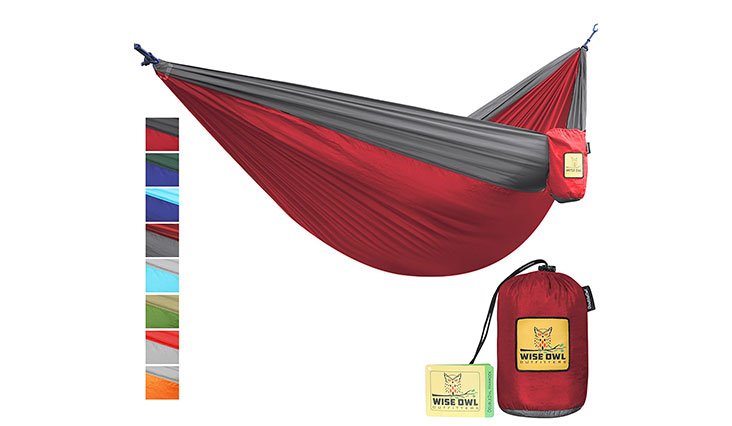 Hammock for Camping, SO Charcoal Grey & Rose