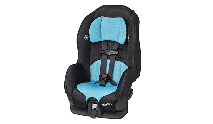 Evenflo Tribute LX Convertible Car Seat, Neptune