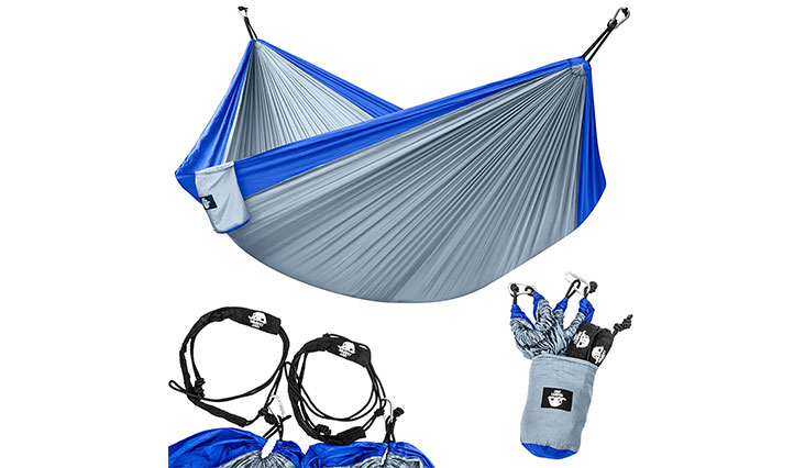 Legit Camping, Blue & Grey