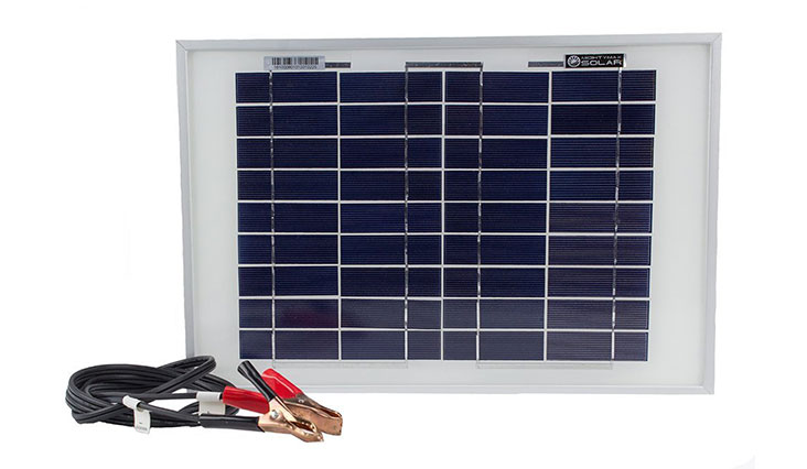 10 Watt Polycrystalline Solar Panel Charger for Deep Cycle Battery