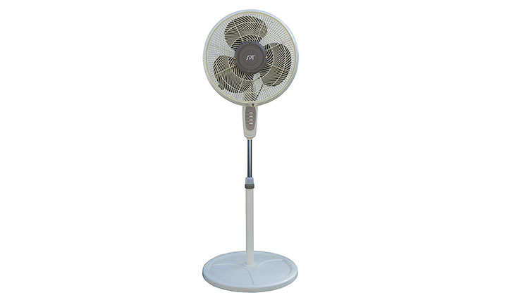 SPT SF-1666M Oscillating Misting Fan, 16-Inch