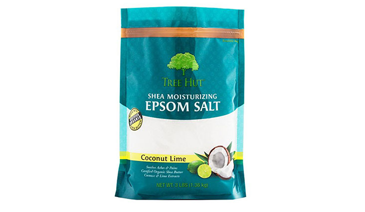 Tree Hut Shea Moisturizing Epsom Salt, Coconut Lime, 3 lb