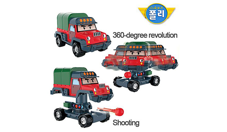 Robocar Poli - Poacher (Transformers) Bad Guy Character