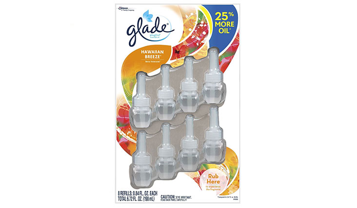 Glade Limited Edition PlugIns Scented Oils Refills 25% More 8 Ct - Hawaiian Breeze