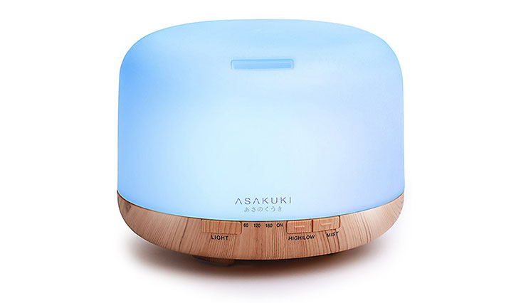 2017 ASAKUKI 500ml Essential Oil Diffuser