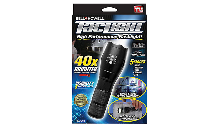 Bell + Howell 1176 Taclight High-Powered Tactical Flashlight