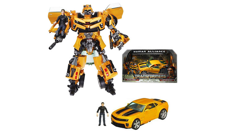  NEW! Original Hasbro Transformers ROTF Human Alliance Bumblebee with Sam NO BOX