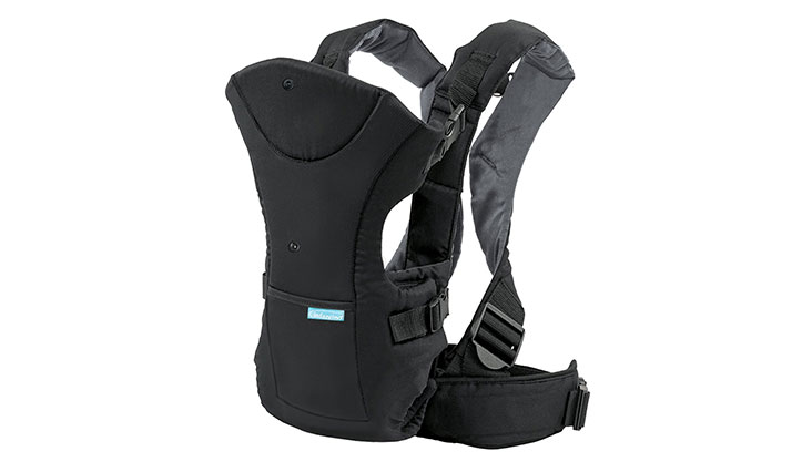 Infantino Flip Front 2 Back Carrier, Black