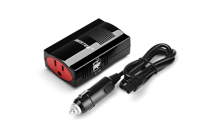 BESTEK 150W Power Inverter DC 12V to 110V AC