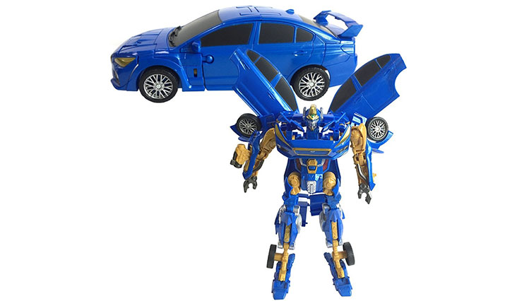 Subaru WRX STi Transforming Action Robot