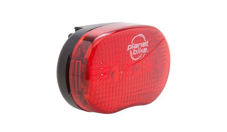 Planet Bike Blinky "3" 3-Led Rear Bicycle Light