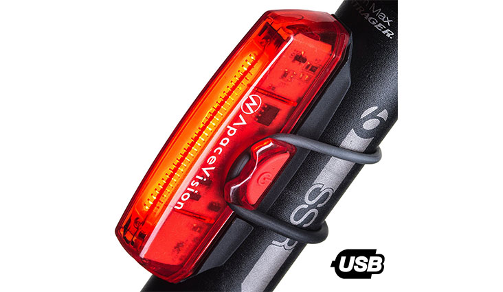 Apace Vision USB Rechargeable Bike Tail Light