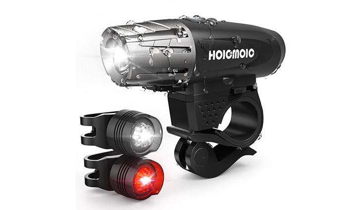 Hoicmoic USB Rechargeable Bike Lights