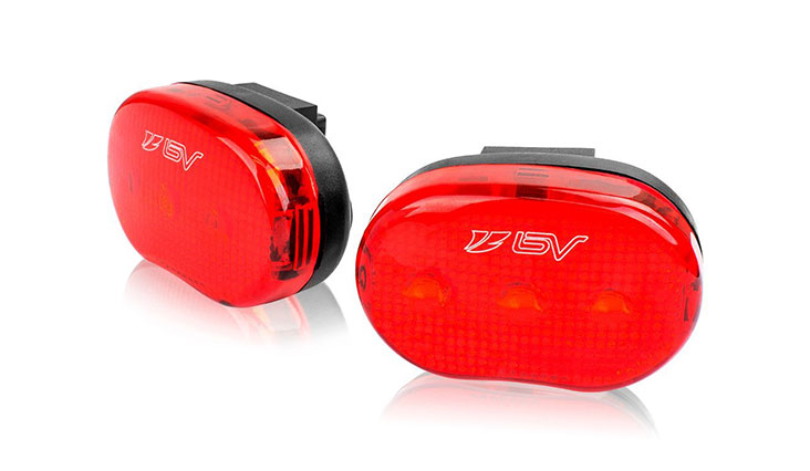 BV Bike Rear / Safety Light 2-Pack