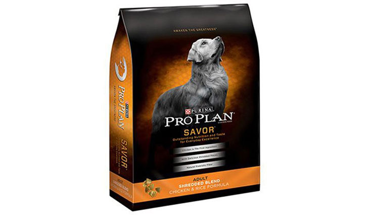 Purina Pro Plan Savor Adult Shredded Blend Chicken & Rice Formula Dog Food