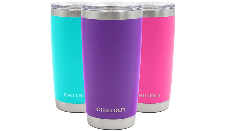 Functionality and design are key elements when considering a hot coffee tumbler in the office