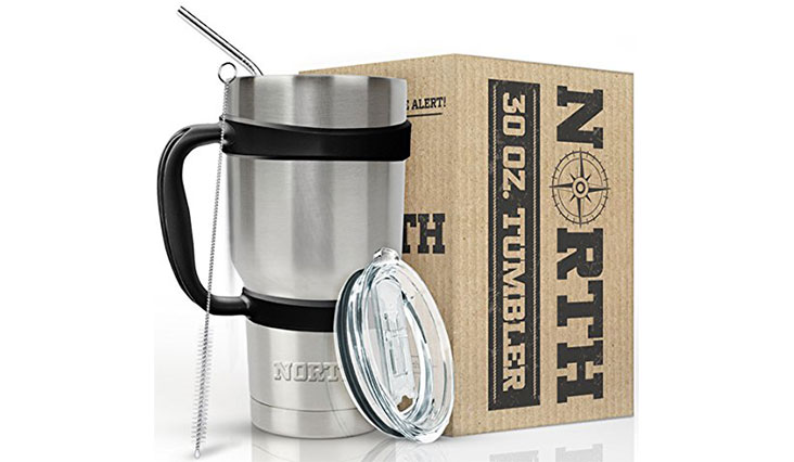 This hot coffee tumbler aims at creating a balance between simplicity, class, and functionality