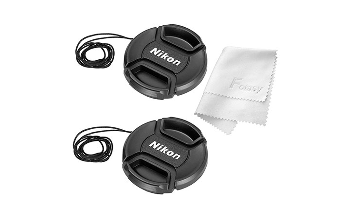 55MM Center Pinch Lens Cap for Nikon DSLR Lenses