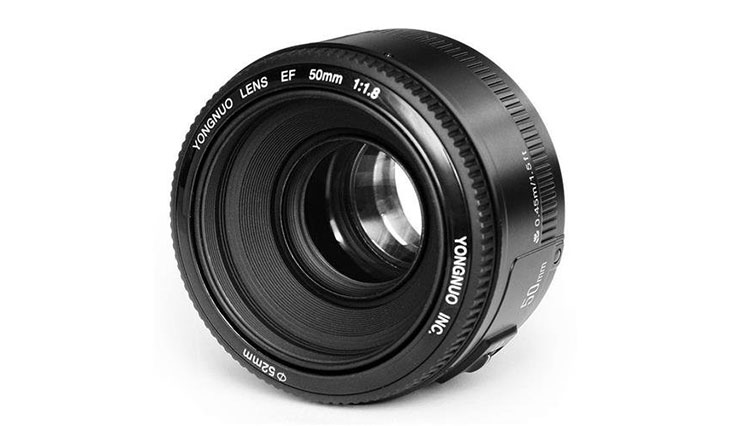 YONGNUO YN50mm F1.8 Standard Prime Lens Large Aperture Auto Focus Lens For Canon EF Mount Rebel DSLR Camera