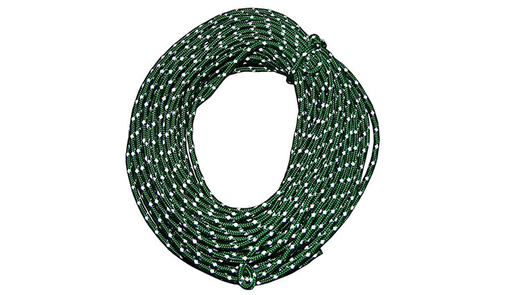 Nite Ize RR-04-50 Reflective Nylon Cord, Woven for High Strength, 50 Feet, Green