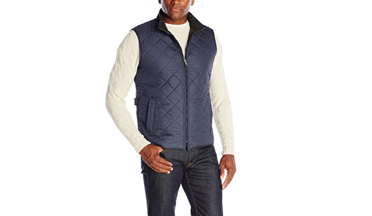 Hawke & Co Men's Diamond Quilt Vest