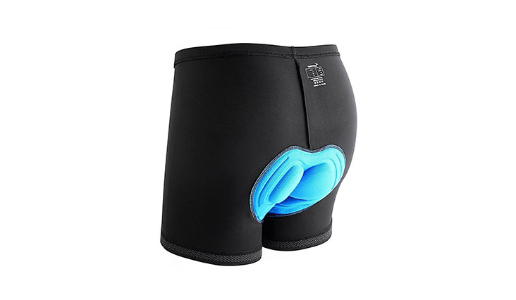 Sportneer Cycling Shorts Men's 3D Padded Bicycle Bike Shorts Underwear with Anti-Slip Leg Grips and Sweat Resistant Properties