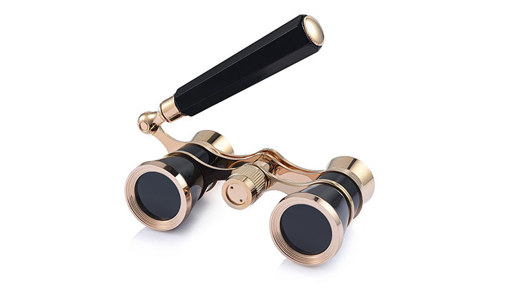 Uarter Opera Glasses Theater Vintage Binoculars With Handle