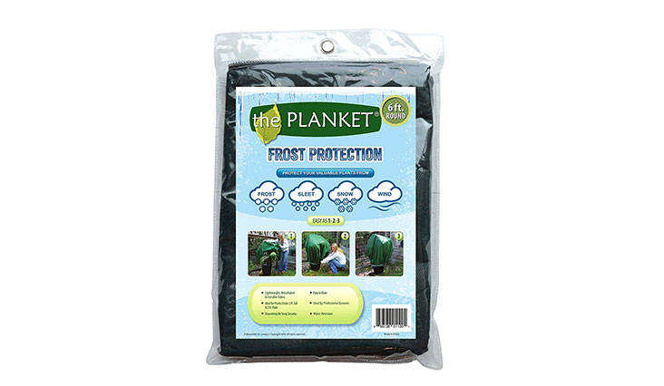 the Planket Frost Protection Plant Cover, 6 ft Round