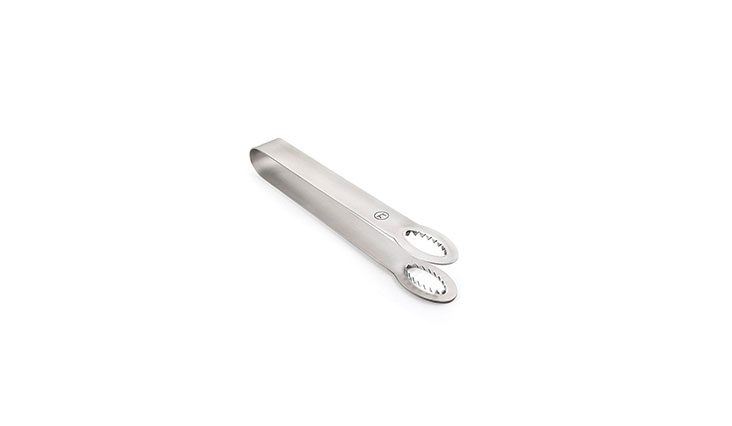 Outset Ice Tongs, Stainless Steel