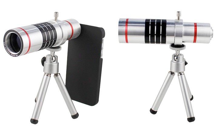 18x Optical Zoom Telescope Camera Lens with Tripod for iPhone 5/5s