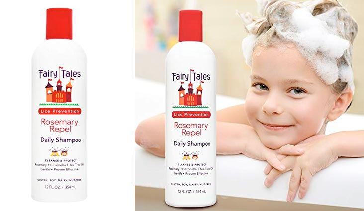 Fairy Tales Rosemary Repel Daily Kid Shampoo for Lice Prevention - 12 oz