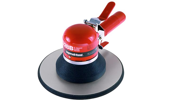 Heavy Duty Air Geared Orbital Sander - 8-Inch Pad