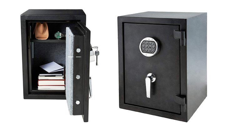 Deluxe Safe 7775 Lock and Safe 1.8 CF Large Electronic Digital Safe Gun Jewelry Home Secure