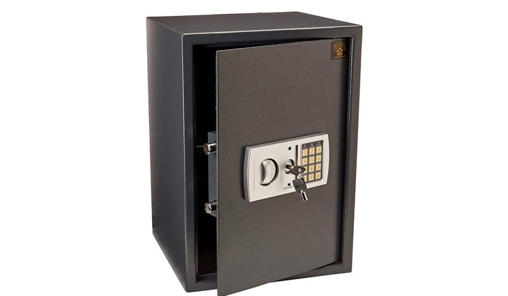 Deluxe Safe 7775 Lock and Safe 1.8 CF Large Electronic Digital Safe Gun Jewelry Home Secure