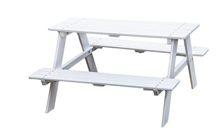 KAO Mart Kids Children's Wooden Picnic Table Bench